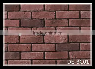 high quality exterior red brick wall tiles