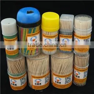 Storage Box Toothpick Natural Birch Wooden Toothpick