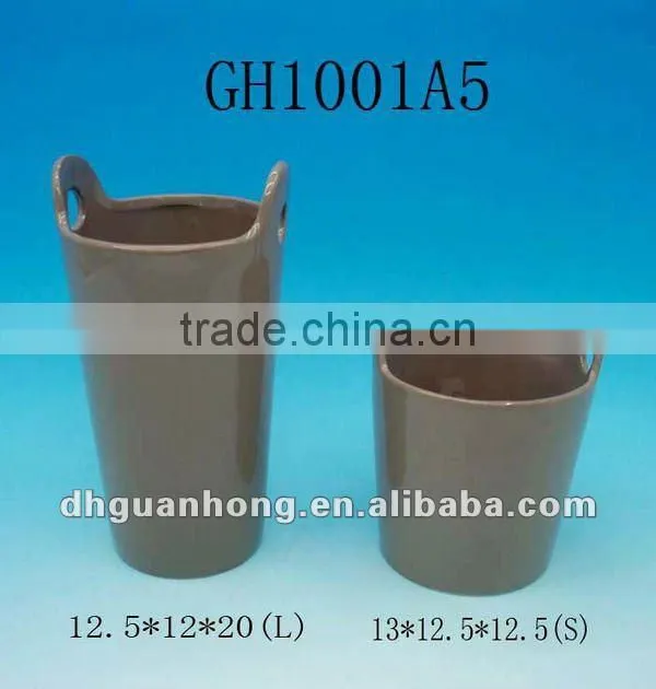 ceramic flower pot