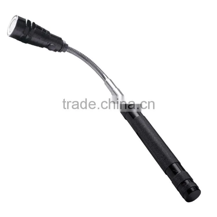 telescoping magnetic flash light