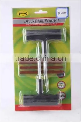 5pcsEmergency tubeless tire repair kit/Car tyre repair tool kit/Tire repair tool kits with 3pcs glue