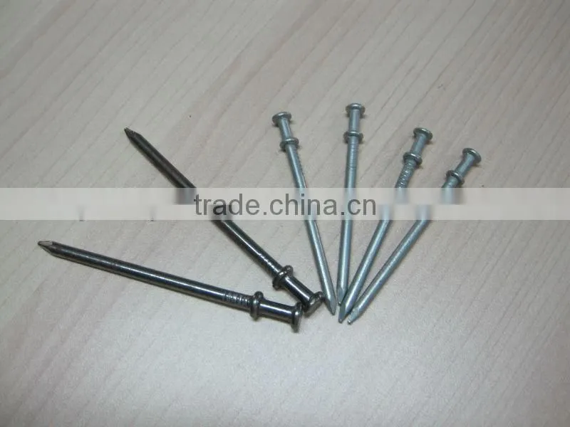 Galvanized Duplex Head Nails in Guangzhou supplier