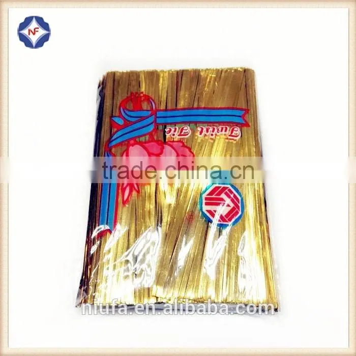 gifts/bags twist tie packing machine using plastic twist tie