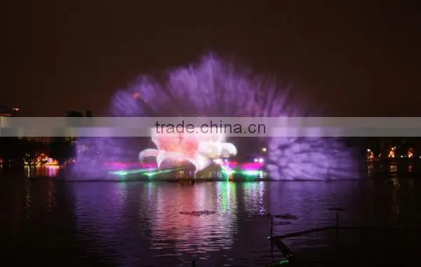 Laser projector water film show digital water screen