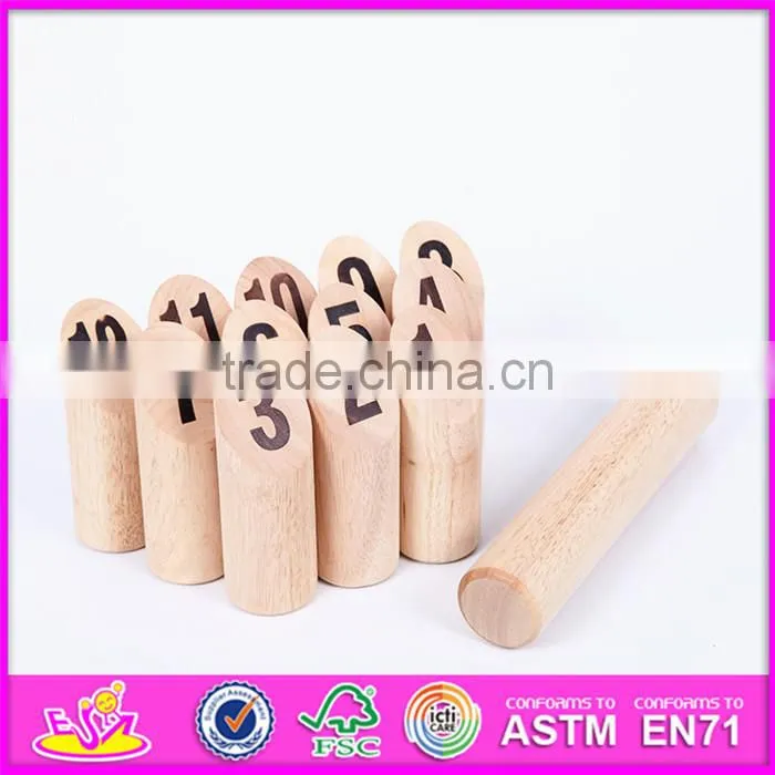 2017 Top fashion outdoor garden children wooden quoits for sale W01A182-S