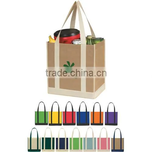Silk Printed Non woven plastic tote bag