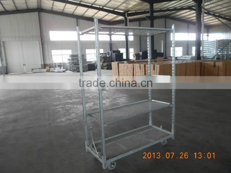 China supplier metal tool cart for gardening use with price