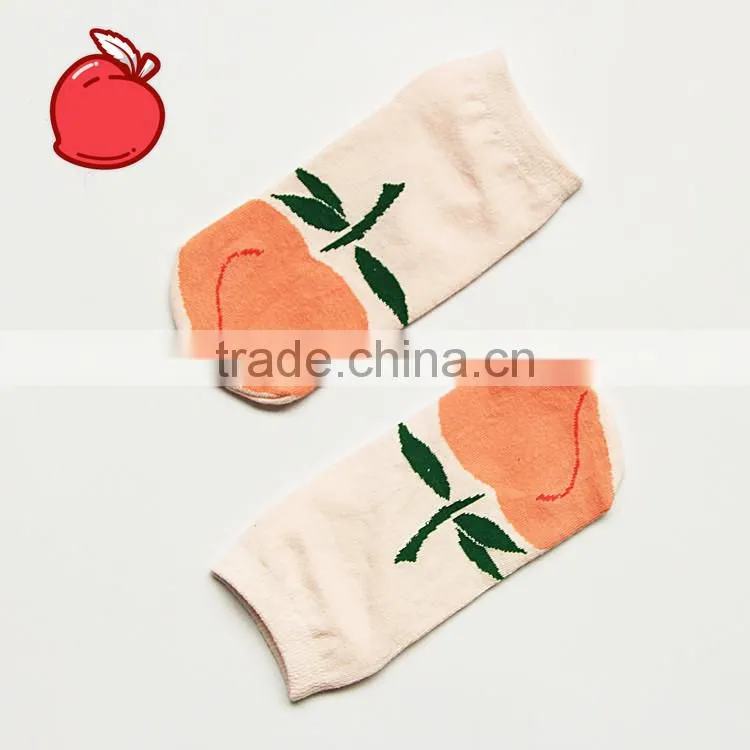 2015 Top Selling Fruits And Vegetables Pattern Fashion Socks Creative Winter Socks Custom Print Socks
