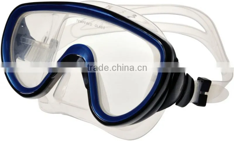 Siliocne cheap wholesaled durable waterproof underwater diving mask
