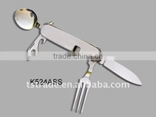 2014 Multi Pocket Outdoor Tableware With Kinfe and Fork(TK106A)PICNIC TIME