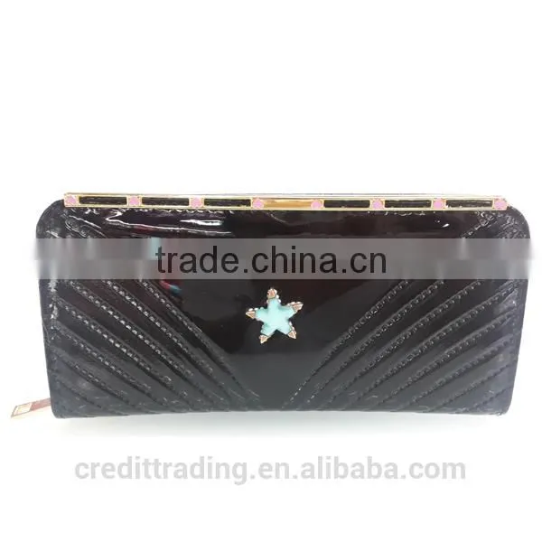 2015 Newest Design leather wallet ladies