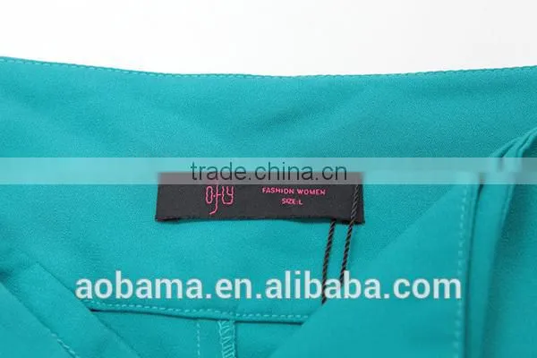 100% Polyester Wholesales Women Summer Elasticated Waist Women Pants