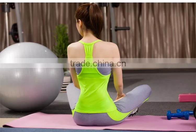 New product 2016 hot sex womens sport bra racer back for wholesales