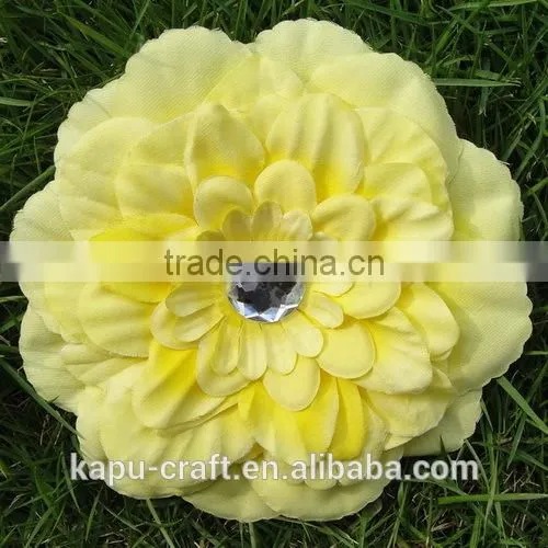 Cute handmade artificial peony flower hair clip