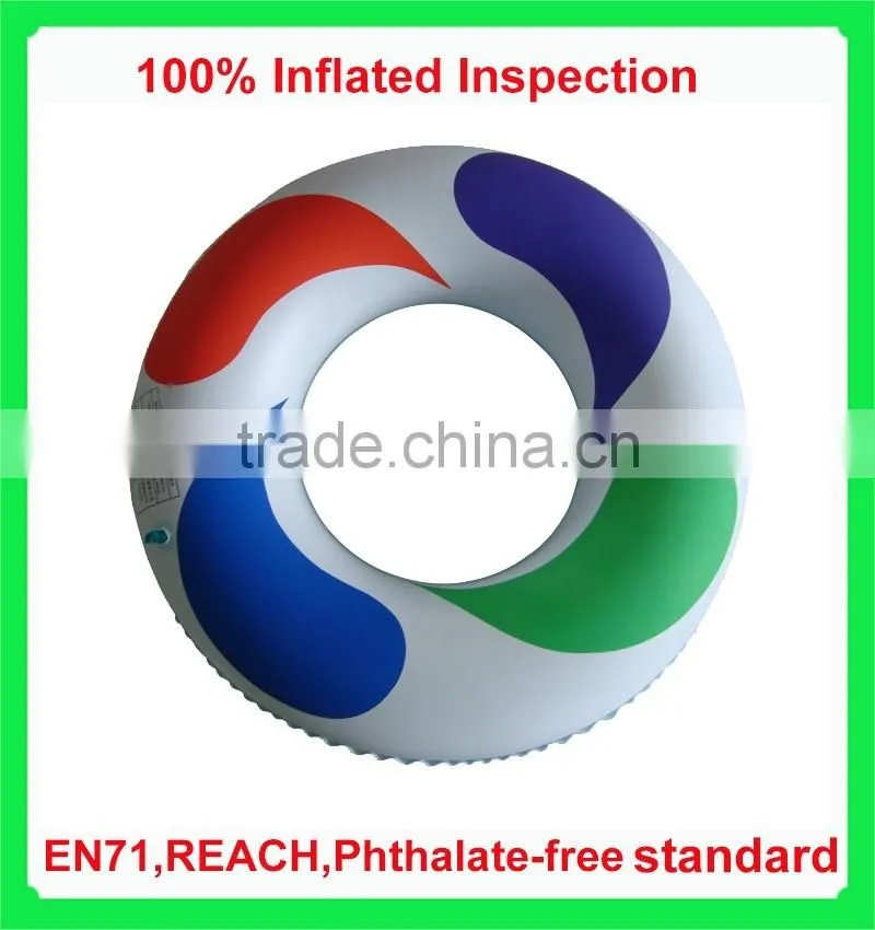 customised printing logo inflatable swimming circle