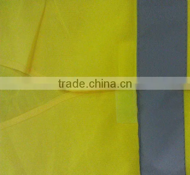 Green/Red ventilate high visibility reflective vest