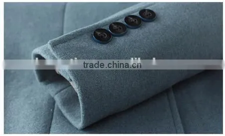 Hot Selling Winter Wool Men Coat