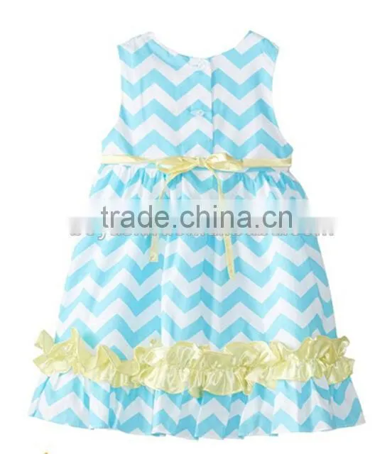 Baby-Girls Infant Chevron Stripe Woven Dress