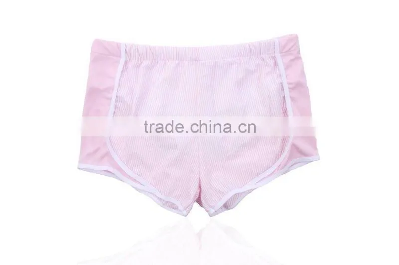 New Arrival Monogrammed Running Seersucker Shorts