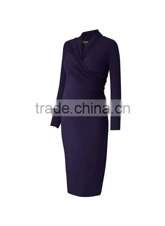 New design maternity pregnancy clothing prom dress 2017