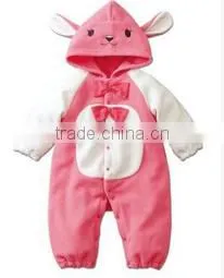 Baby winter climb suit plush animal baby romper