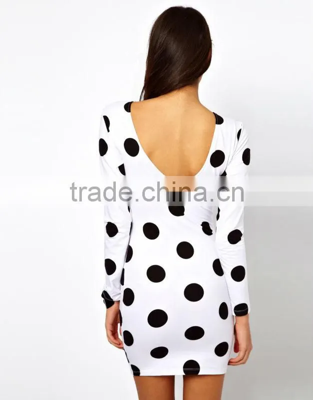 polka dot dress