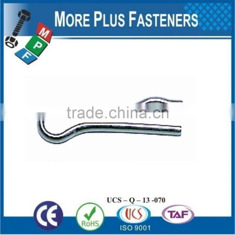 Made In Taiwan Hitch Pin Clip Quick Insert Clip Slotted Pin
