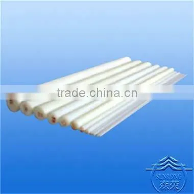 thin white ptfe rod