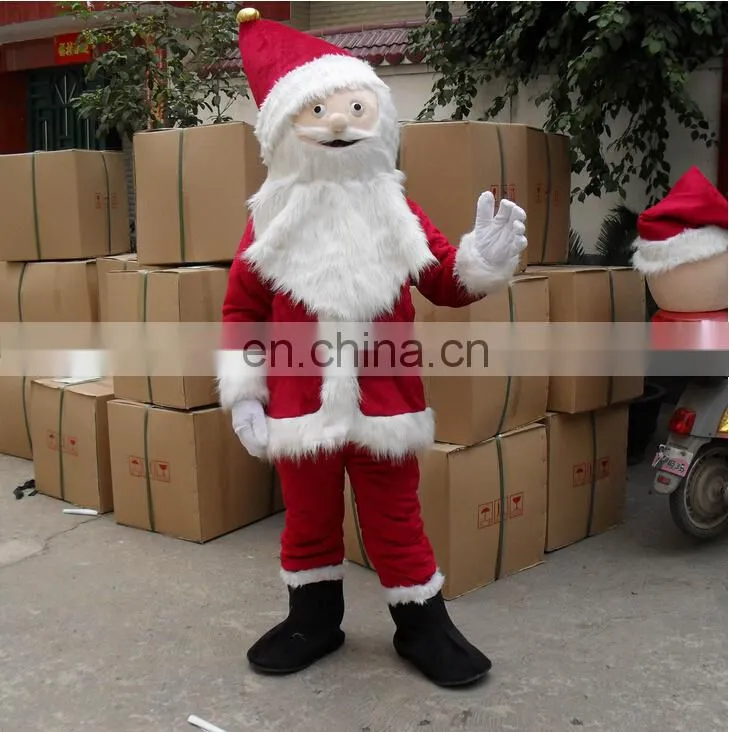 Christmas man walking costume, Christmas adult costume, Santa Claus adult costume