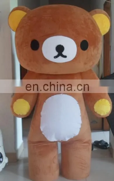 Factory directly sale Lovely mascot costume for advisting Human costume