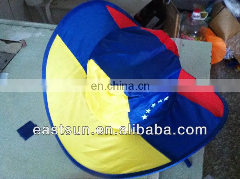 Promotional Pop Up Nylon Cowboy Hats