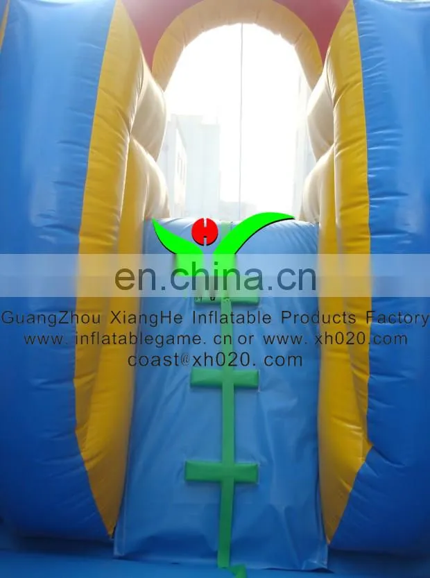 Hot sale commercial grade PVC Tarpaulin brand new CO150 inflatable soccer bouncer combo