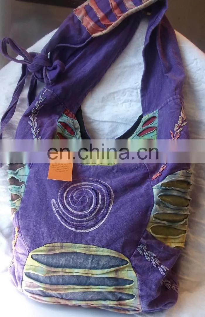 canvas bags for embroider Canvas Lady Gaga Style Handbags