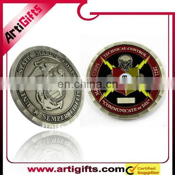 Wholesale cheap metal custom coins