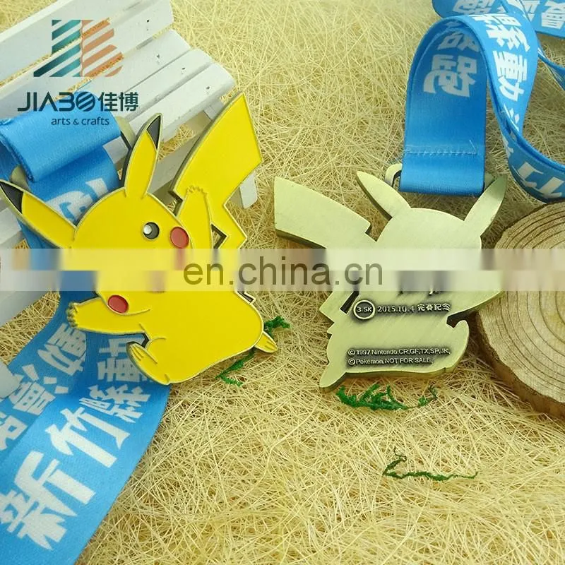 Jiabo custom zinc alloy medal running sports souvenir medals