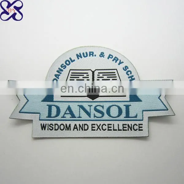 Shoulder badge Custom woven iron on patches