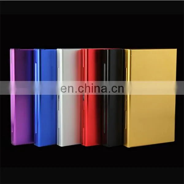 wholesale aluminum cigarette case many colors plated metal craft factory