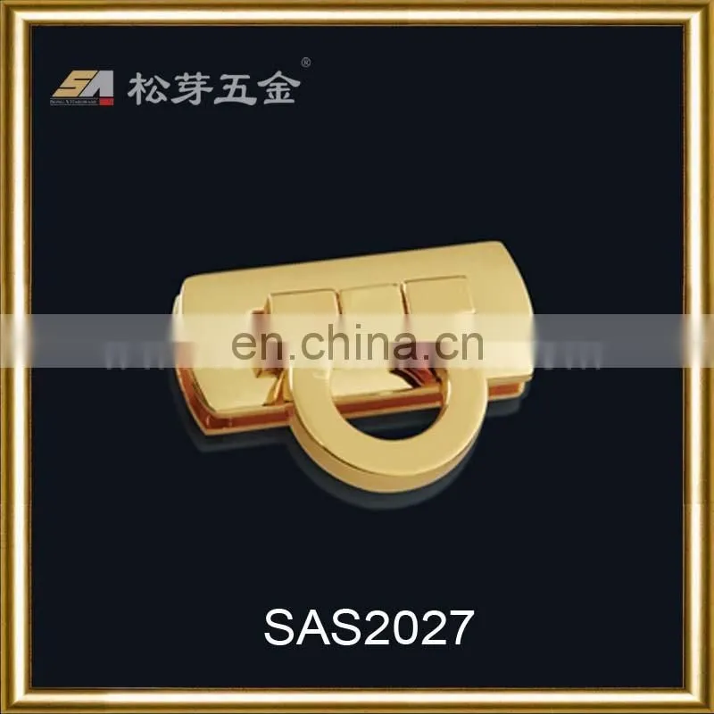 Top class magnetic metal twist lock for bags manufacturer in china