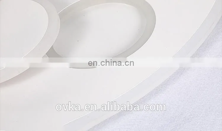 Simple round ultra thin acrylic indoor led ceiling light