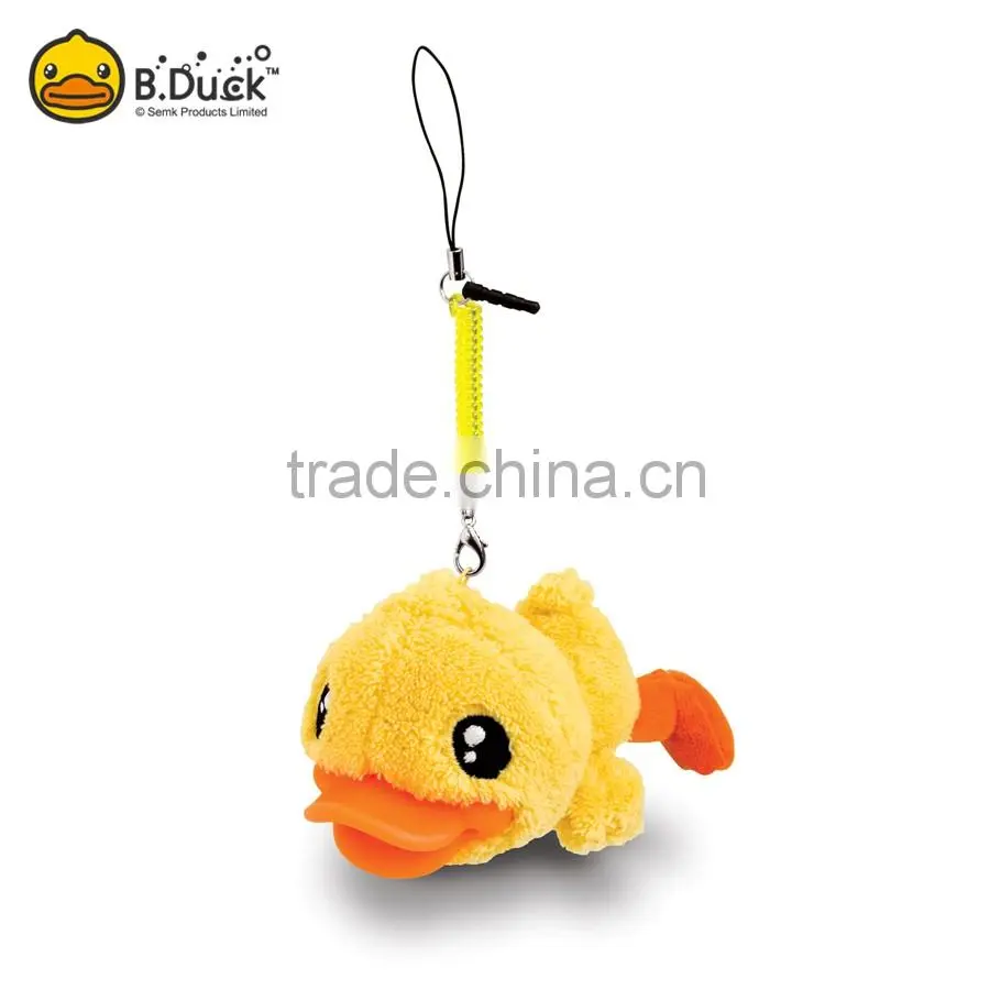 Novelty mobile accessory with duck shape cellphone mobile accessory