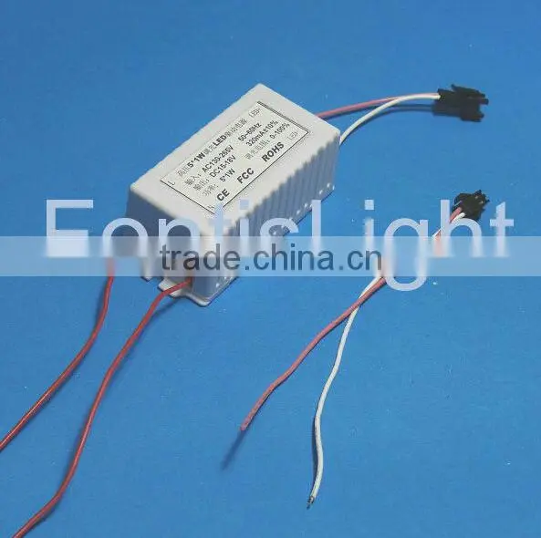 5W IP67 LED dimmable waterproof driver/LED driver