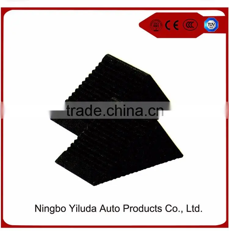 BellRight 2014 Style Nice and Cheap Molded Rubber Wheel Chocks