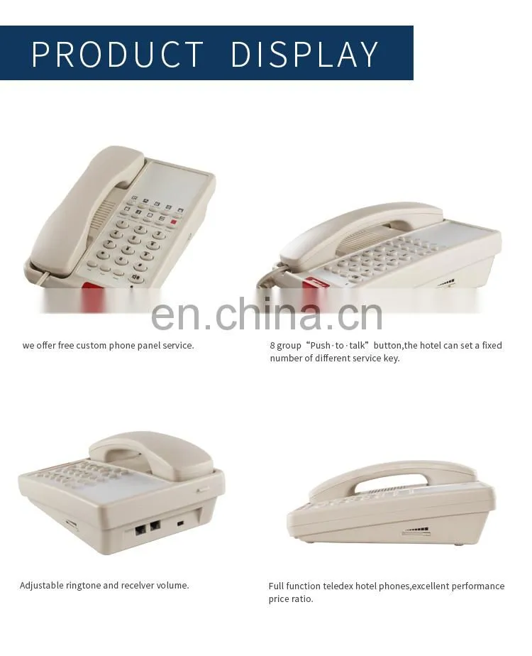 Honeyson hotel room telephone for sale HS-0001B