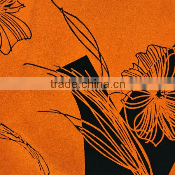 make-to-order type flocked sofa fabric textile