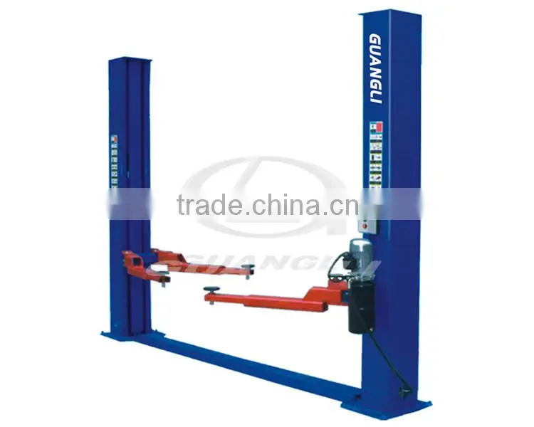 Double Cylinder Hydraulic Lift Type and CE Certification two post car lift