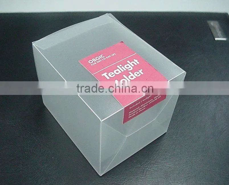 China direct factory wholesale folding plastic pvc box