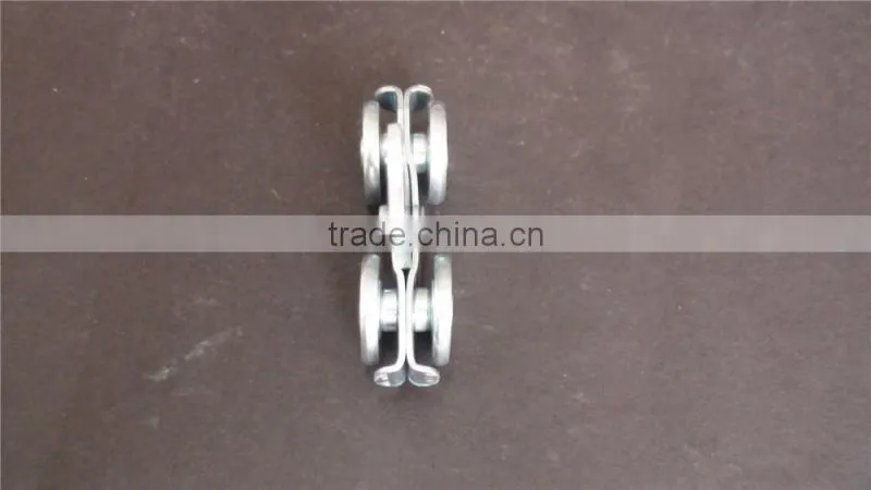 07125 Curtain sider trailer roller double rollers