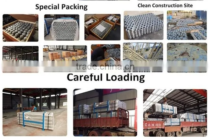 Economical prefabricated steel building structures gas station