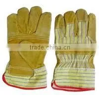 Split Leather Safety gloves palm and double palm