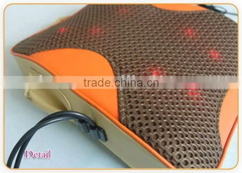 comfortable knocking kneading lumbar back massage cushion